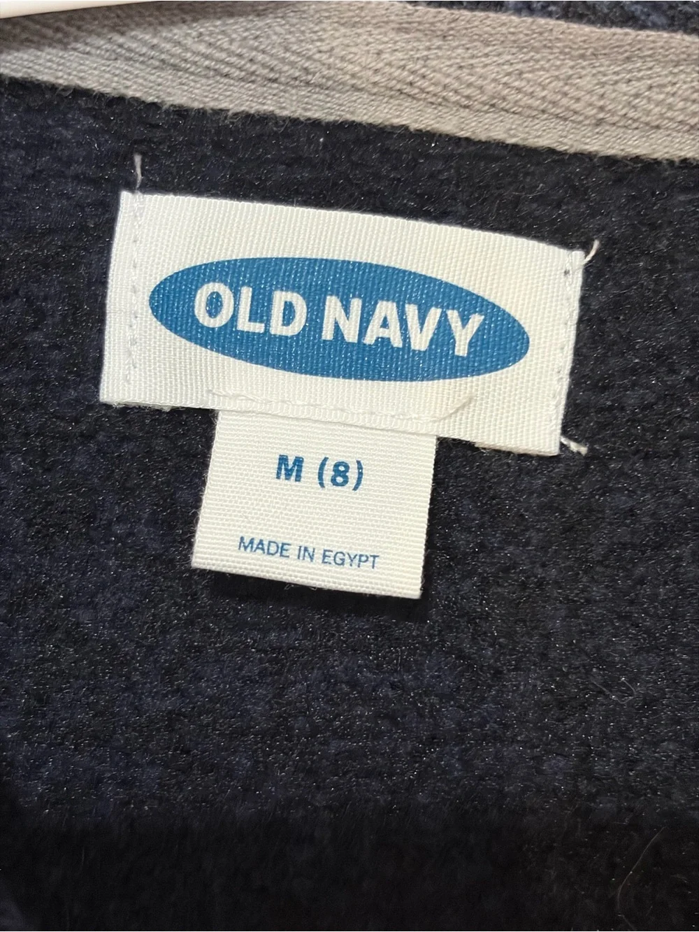 OLD NAVY Kid’s Dark Navy Shawl Collar 5 Button Cardigan Jacket